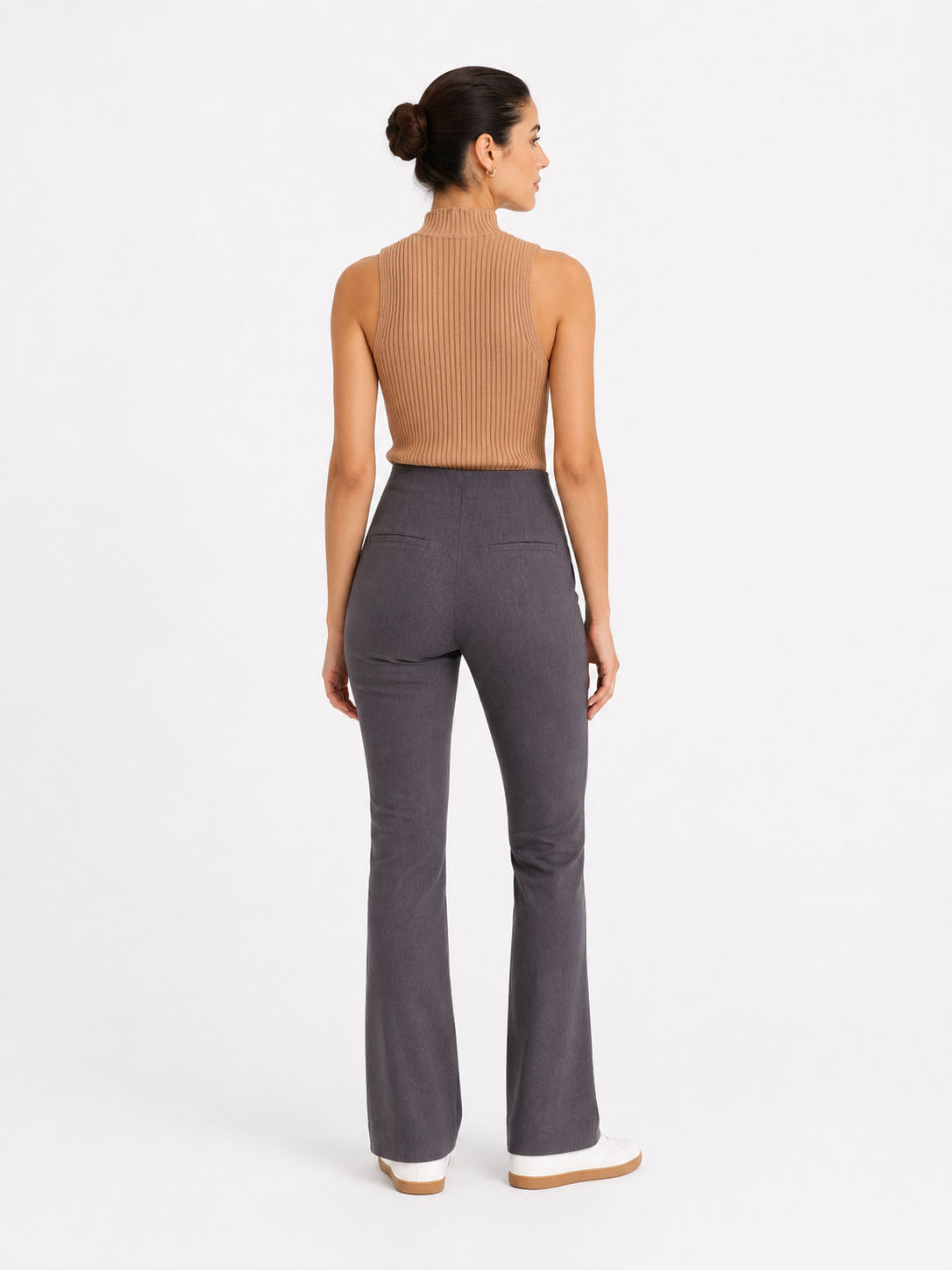 Hose GOTS Dark Grey Melange