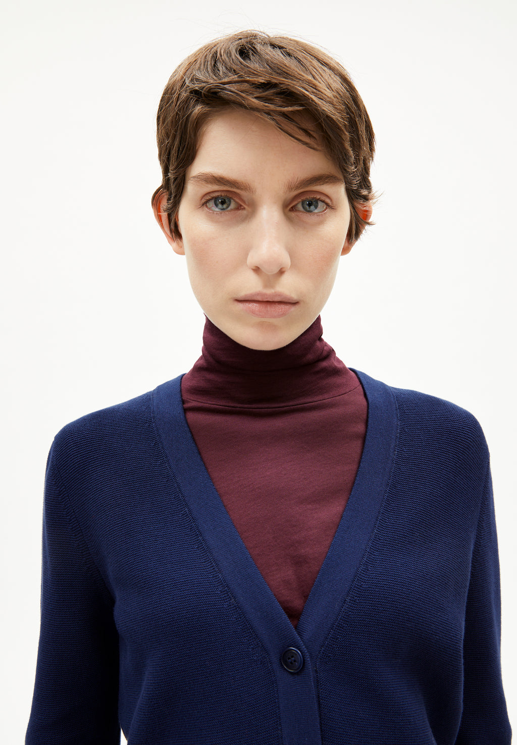 Menaal Links Links Cardigan Tinted Navy