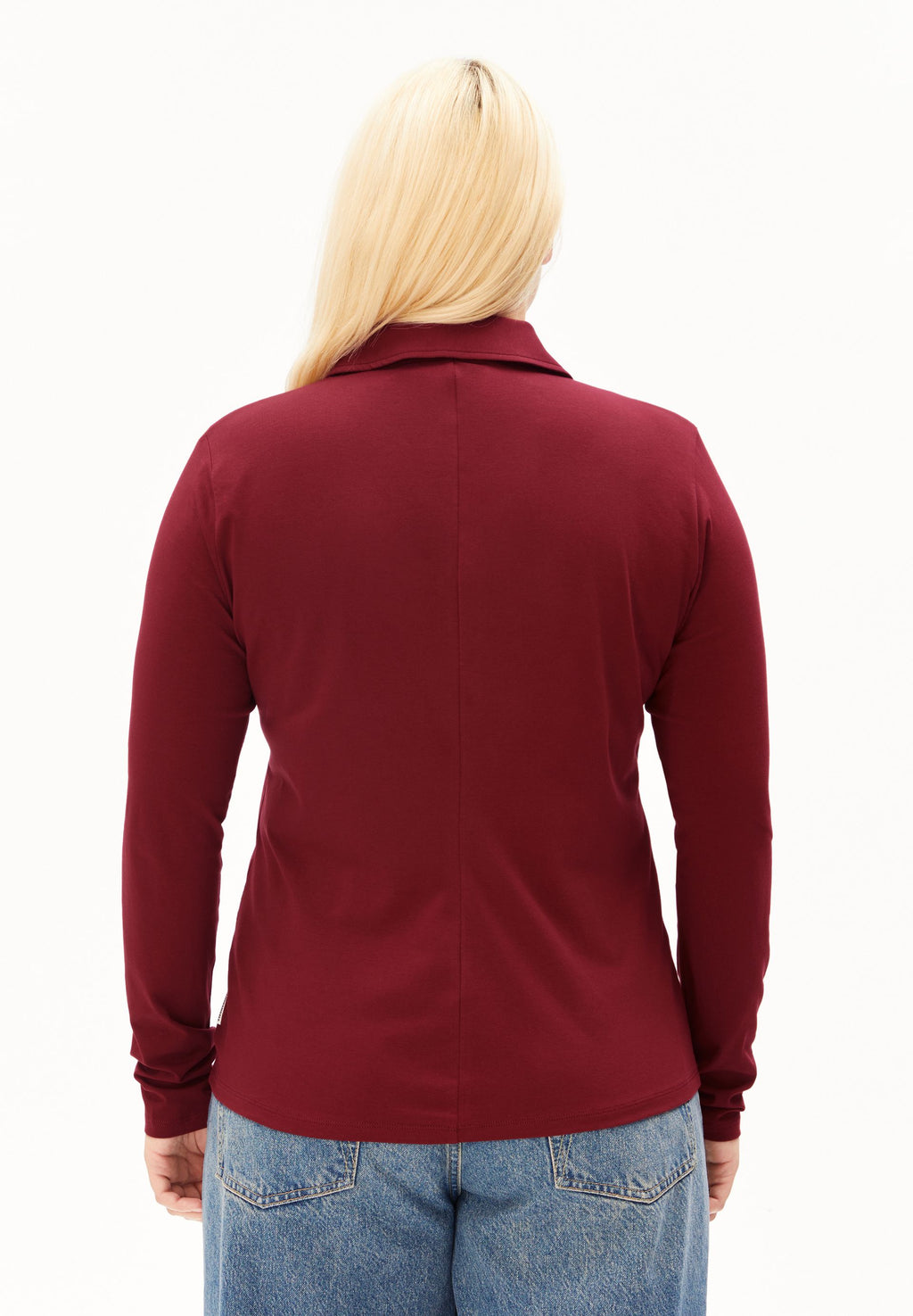 Nalaannia Blouse Velvet Red
