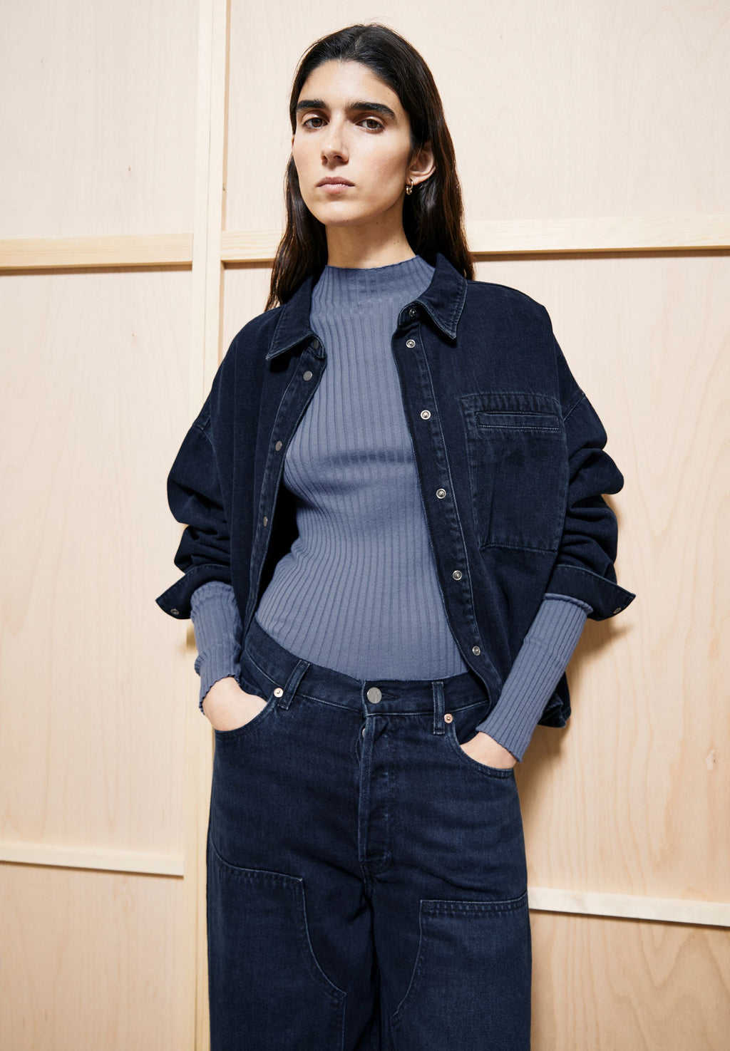 Alaania Knit Sweater Dusty Moon