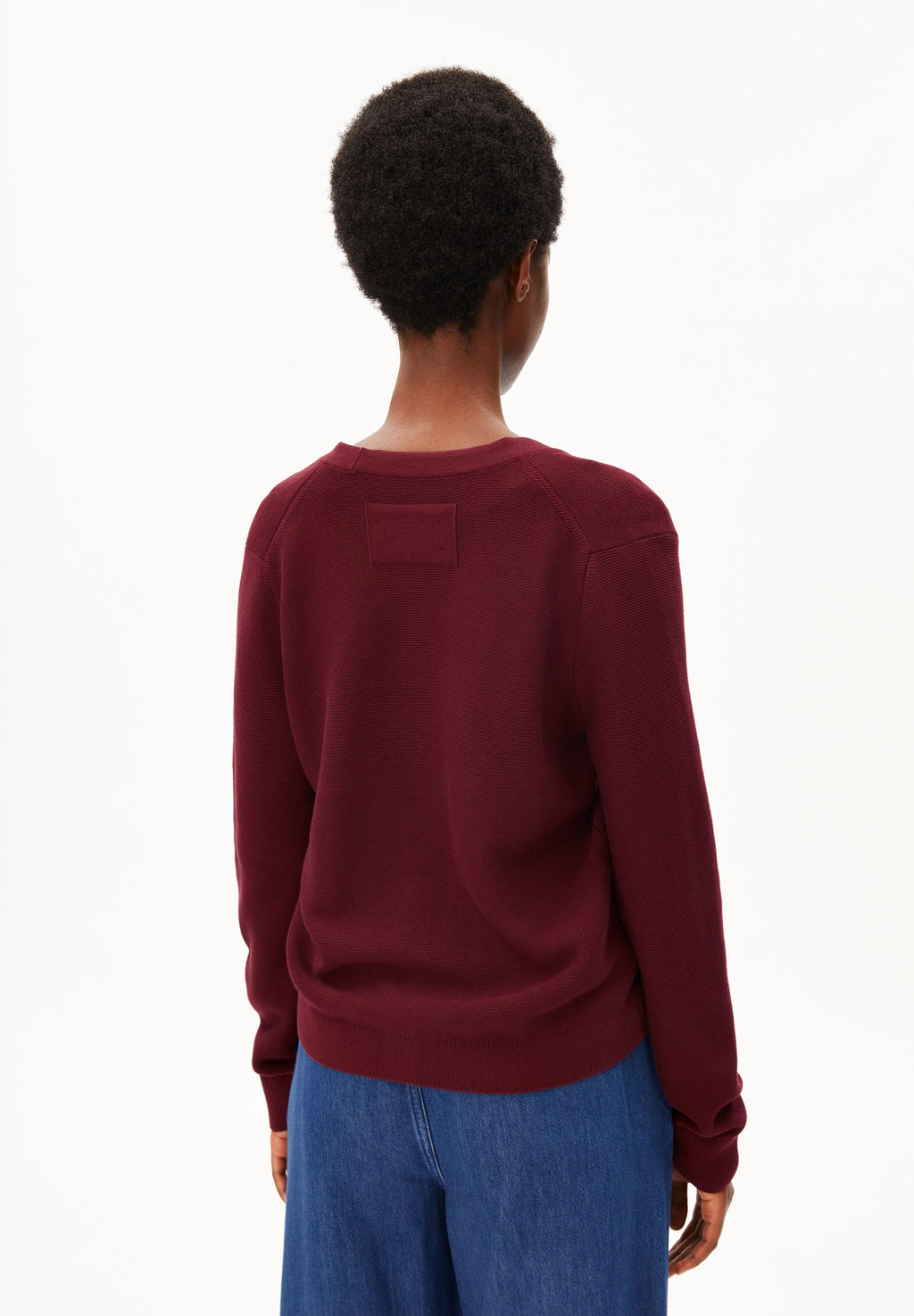 Menaal Links Links Cardigan Velvet Red