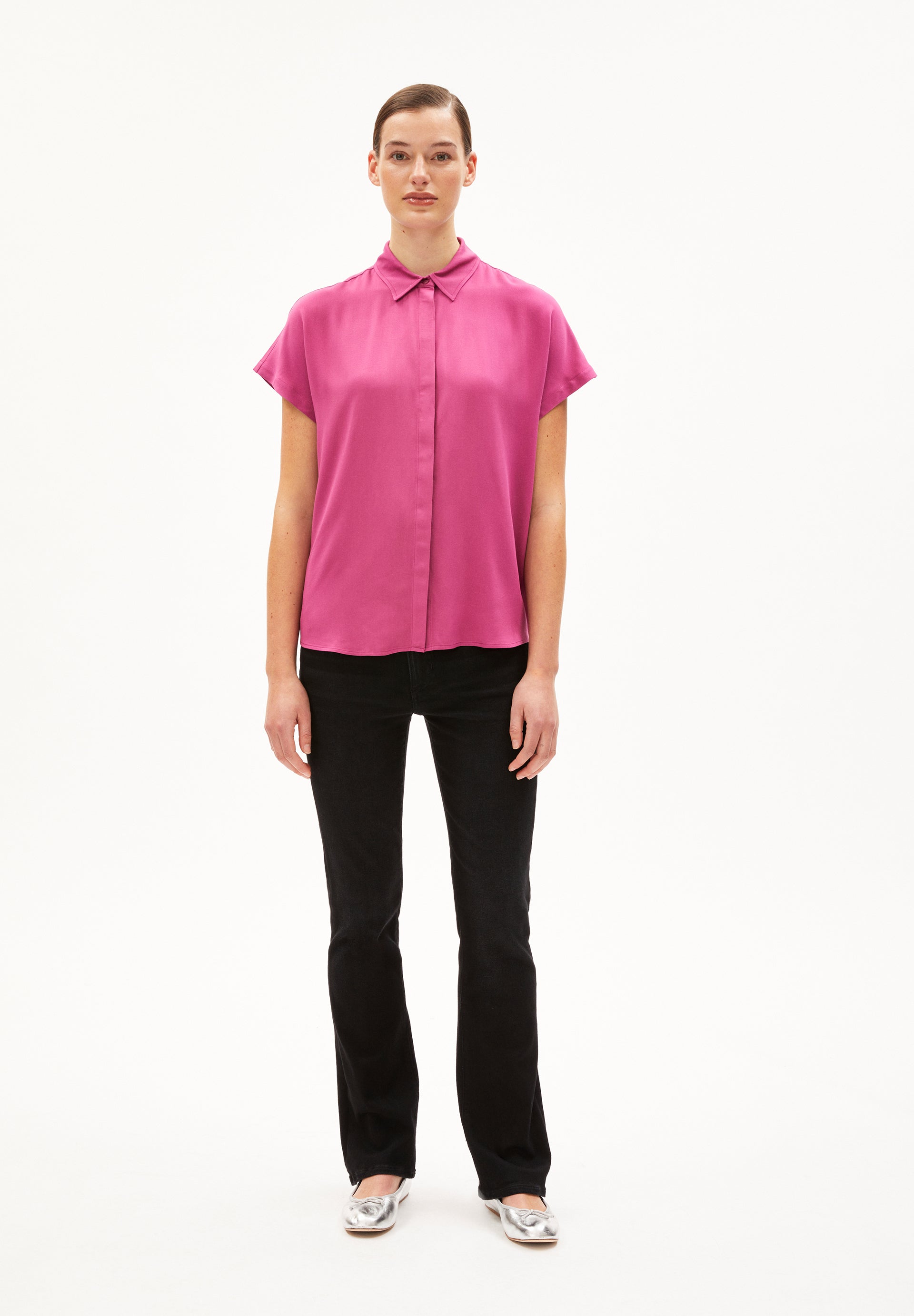 Bluse Larisaana Crushed Berry