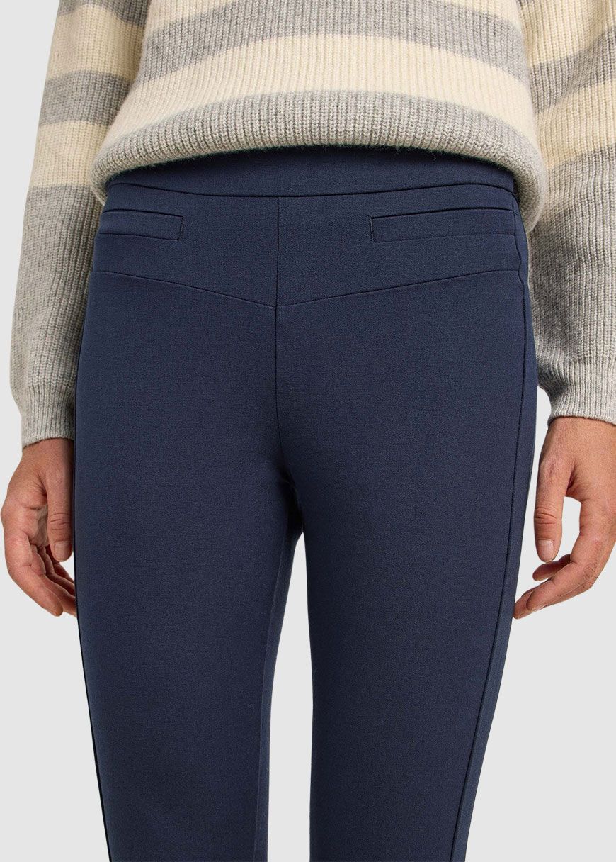 Slim-Fit Hose GOTS Night Blue