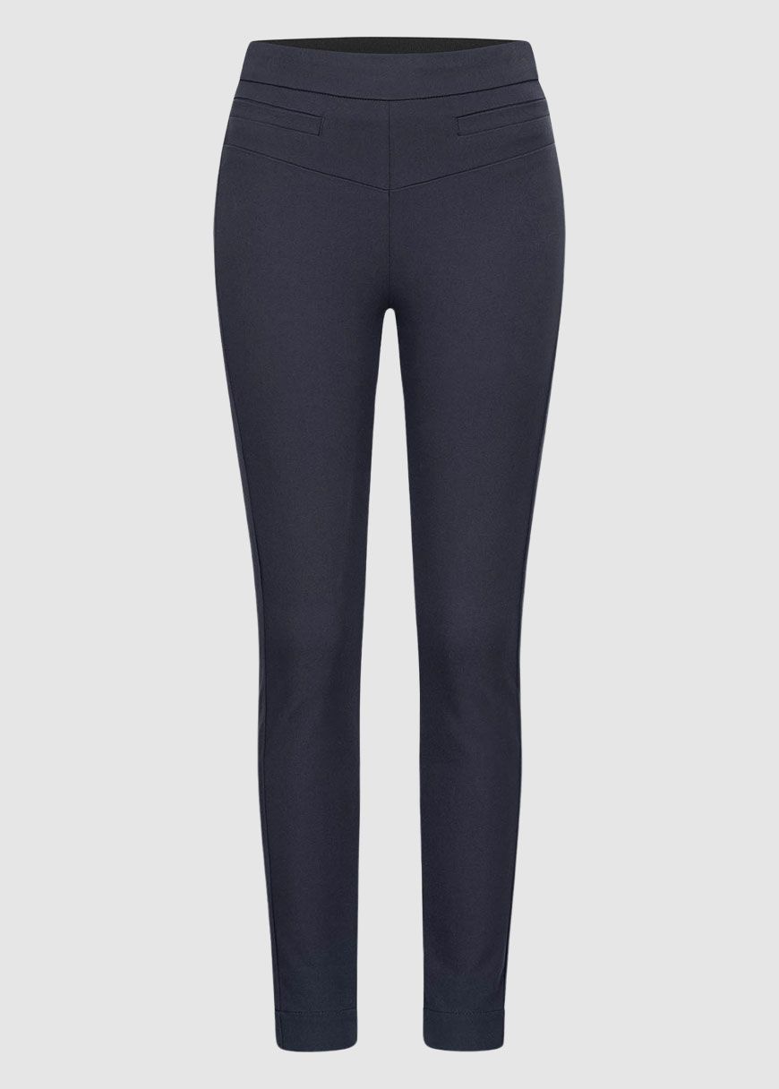 Slim-Fit Hose GOTS Night Blue