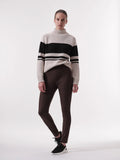 Slim-Fit Hose GOTS Espresso