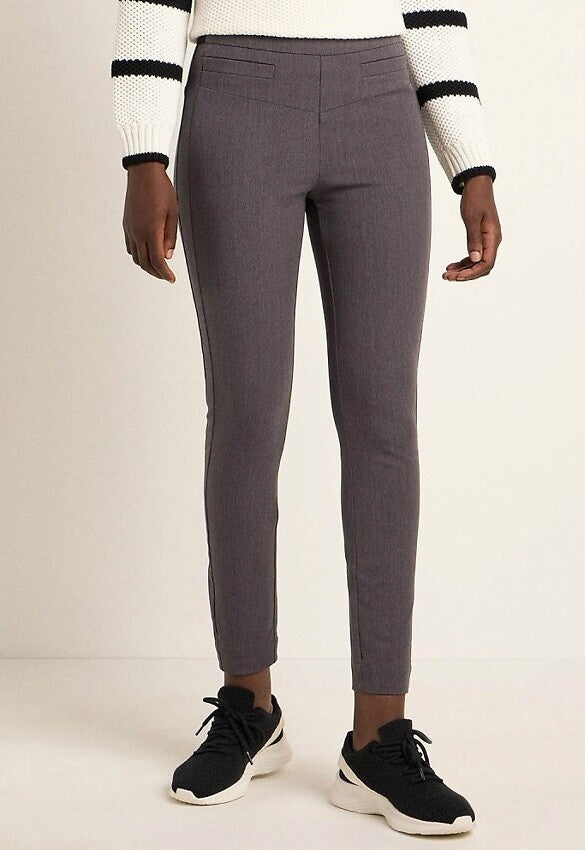 Slim-Fit Hose GOTS Dark Grey Melange