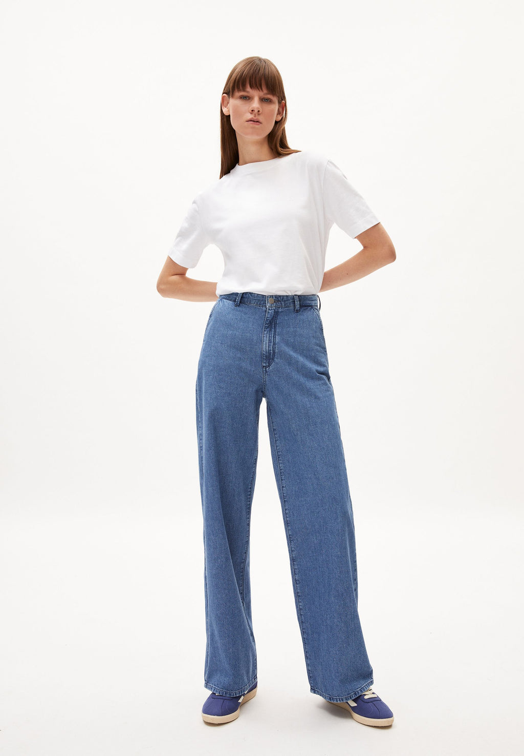 Evinaa Hose Iced Indigo