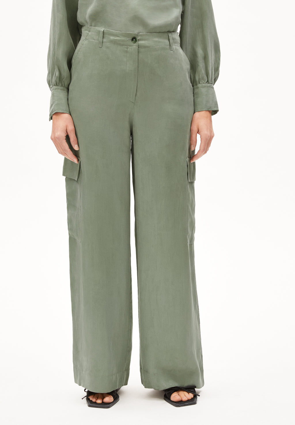 Hose Catiaa Grey Green