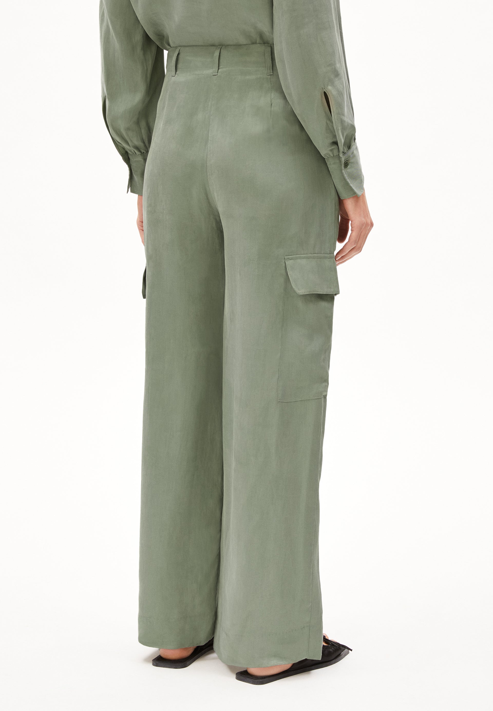 Hose Catiaa Grey Green