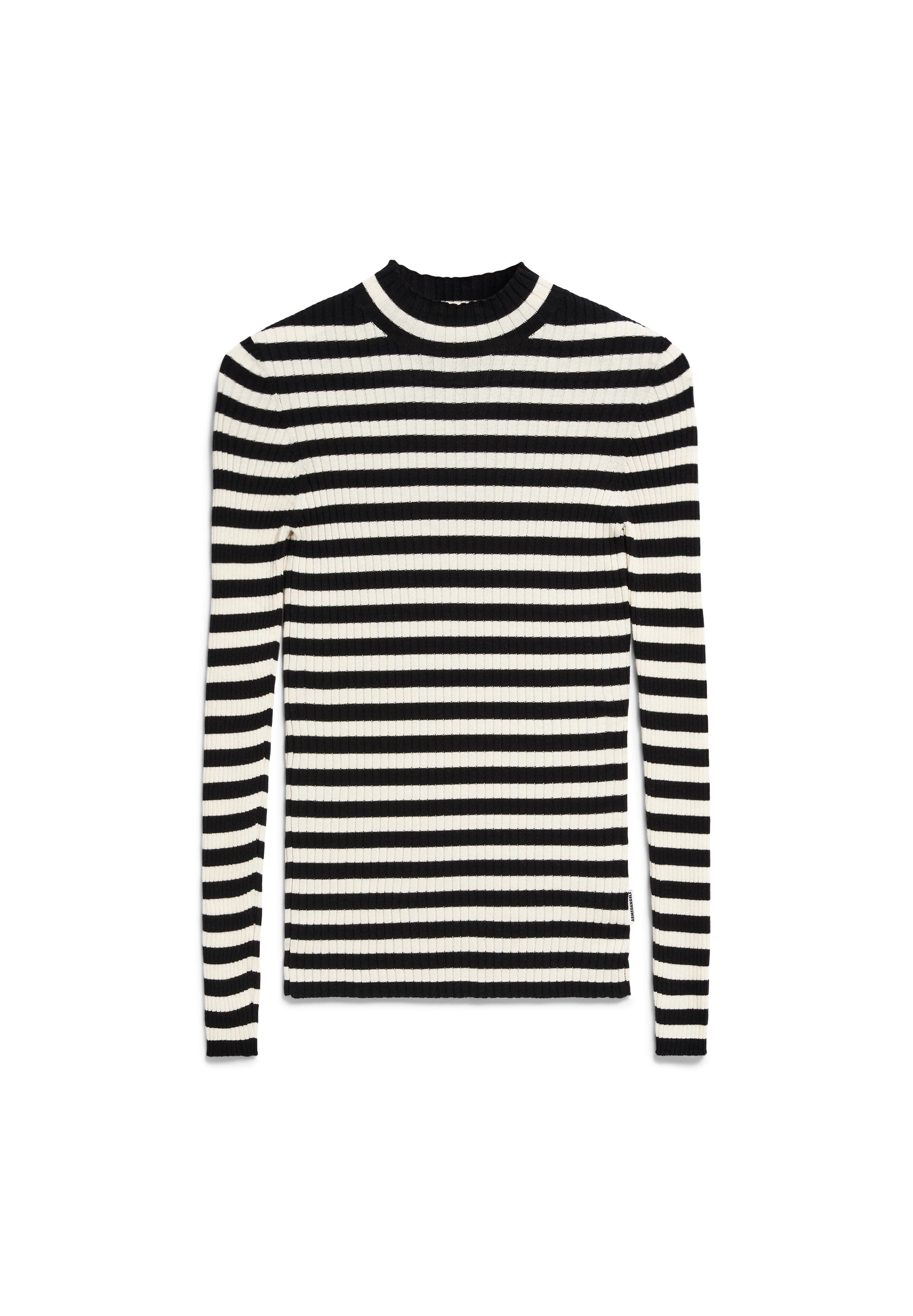 Pullover Alaania Black-Oatmilk