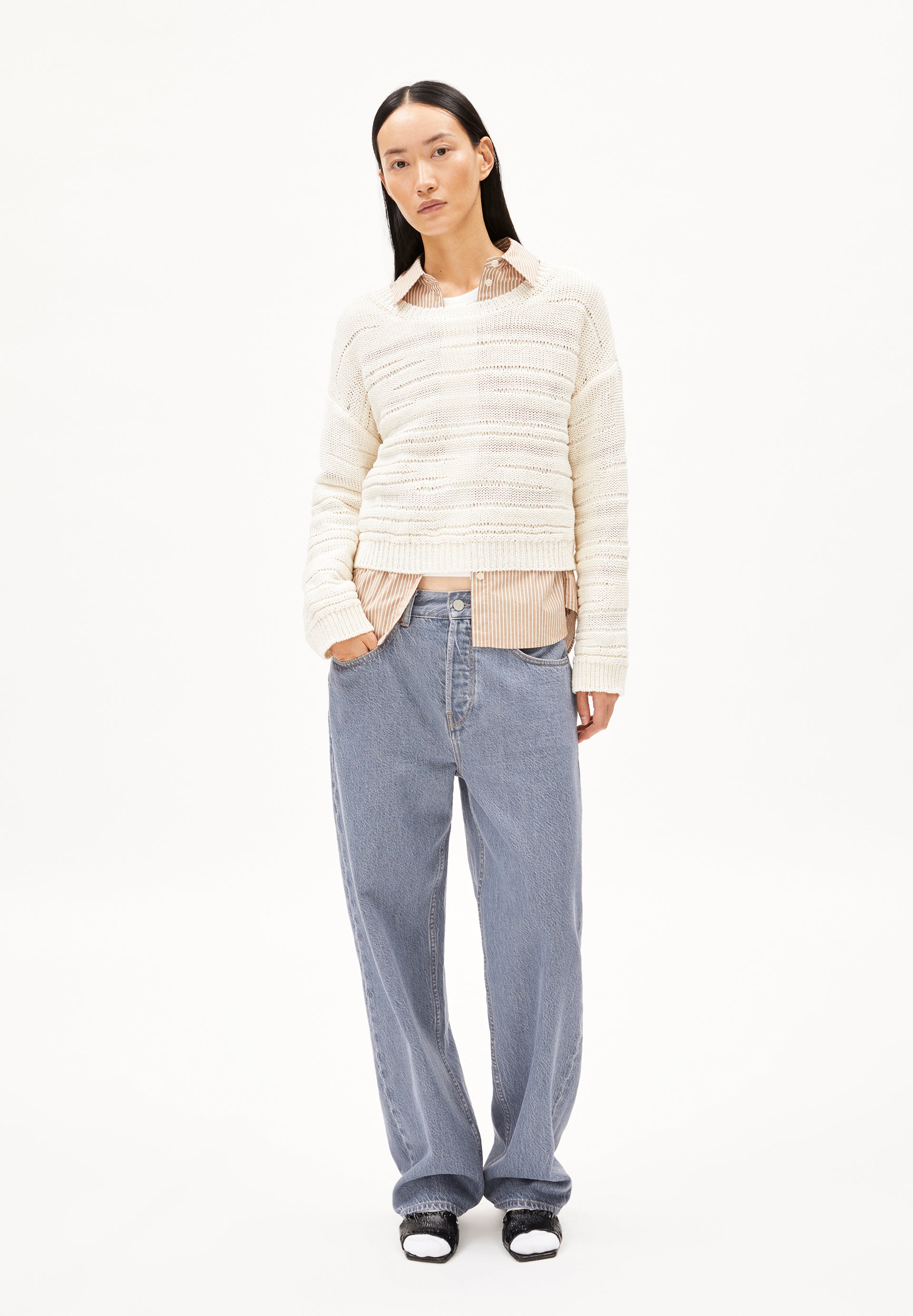 Pullover Aaliya Light Oatmilk