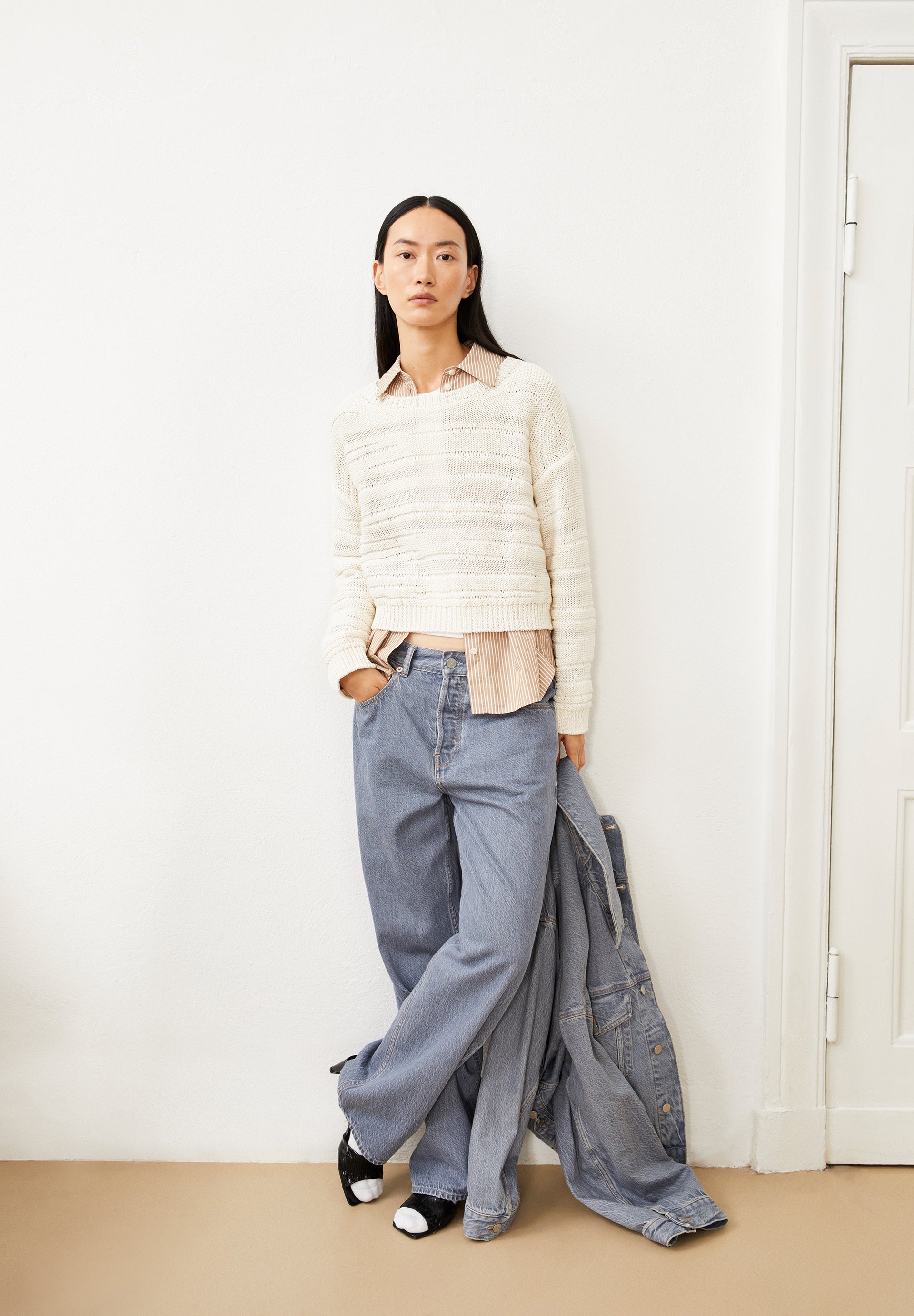Pullover Aaliya Light Oatmilk
