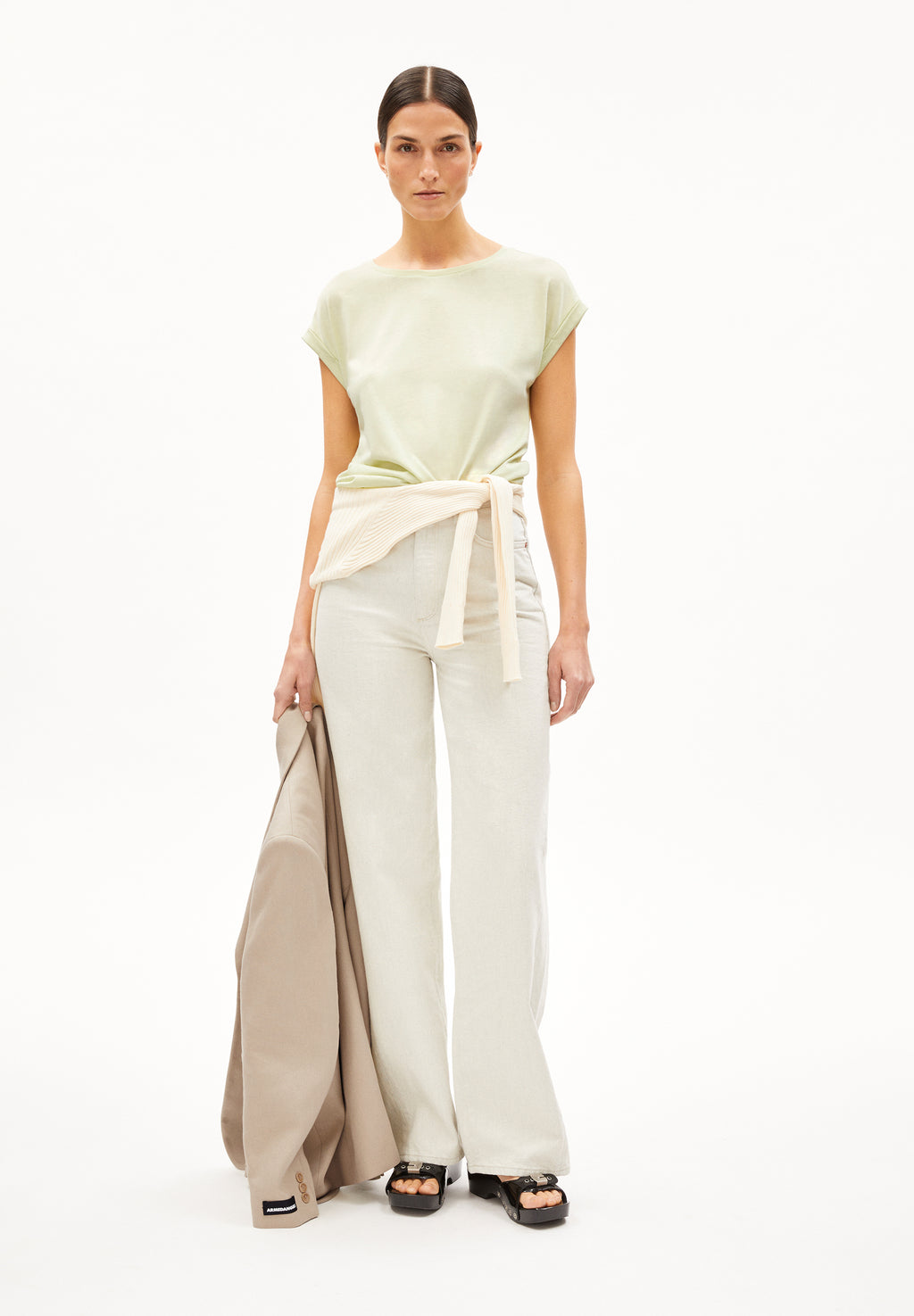 Shirt Jilaana Pastel Green