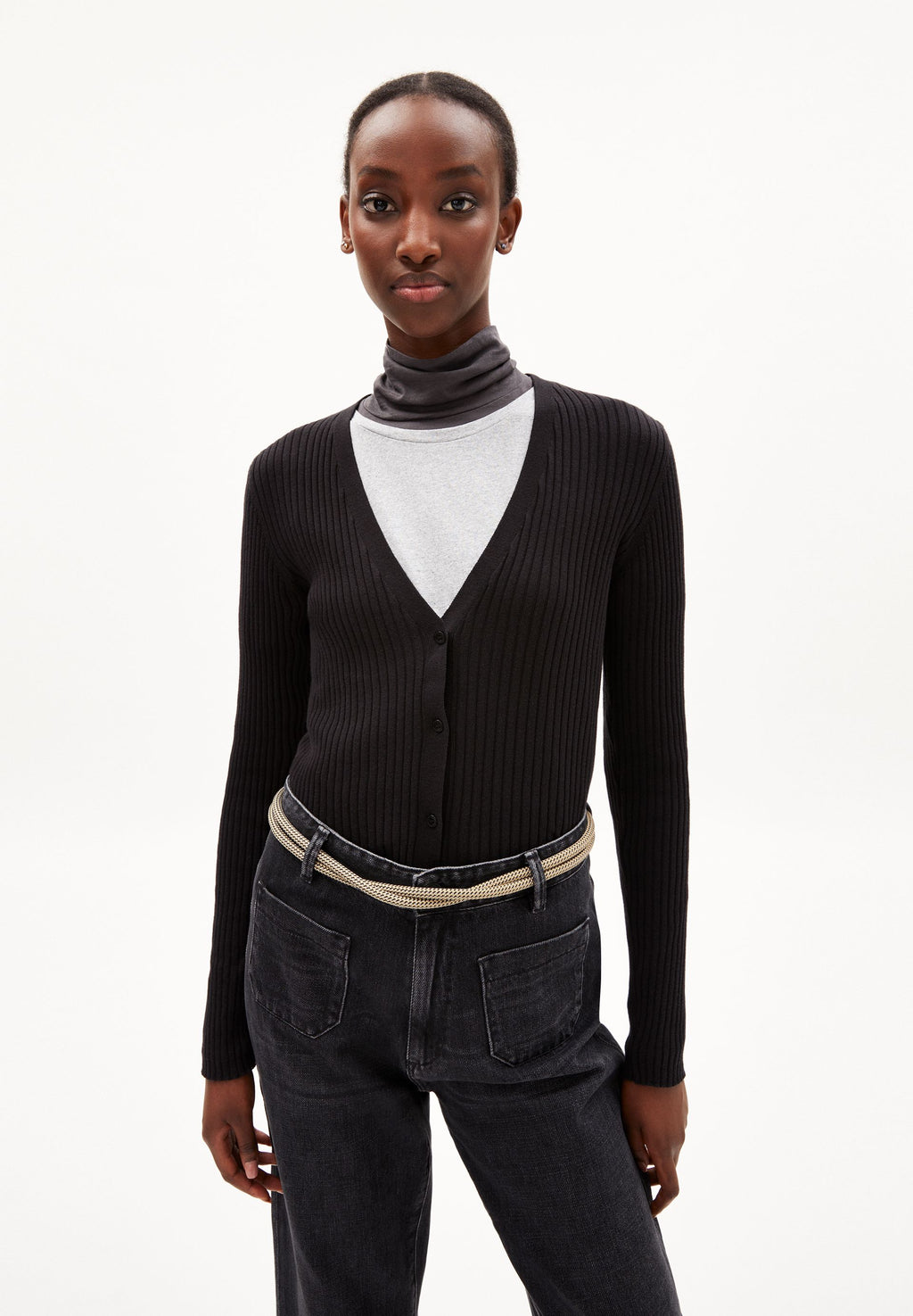 Tinnaa Cardigan Black