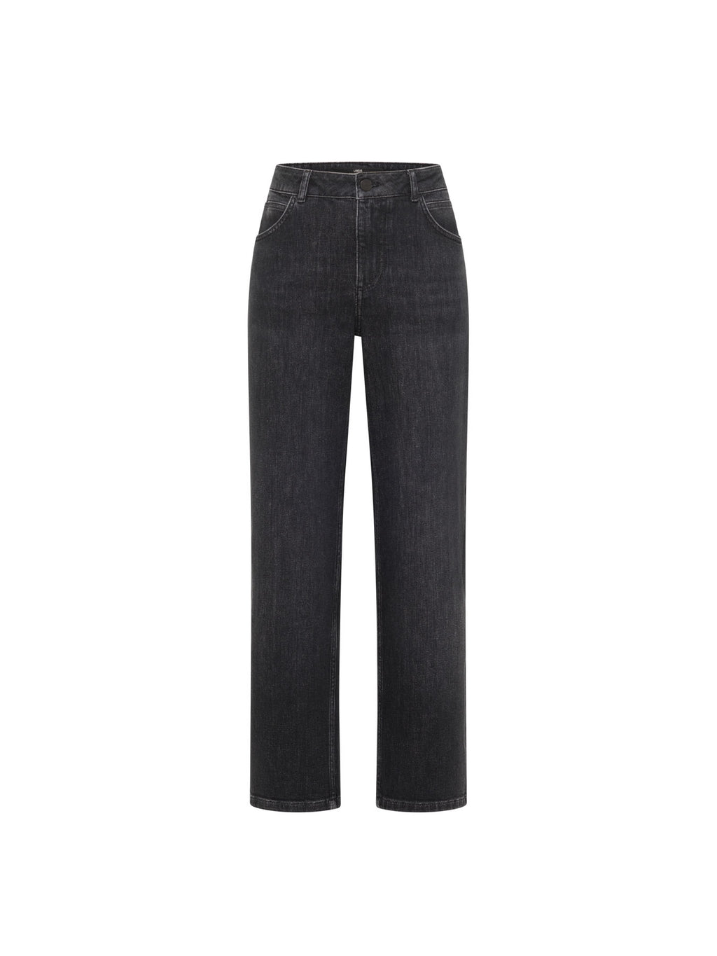 Straight Jeans "SAGE" GOTS Smoke Black Denim
