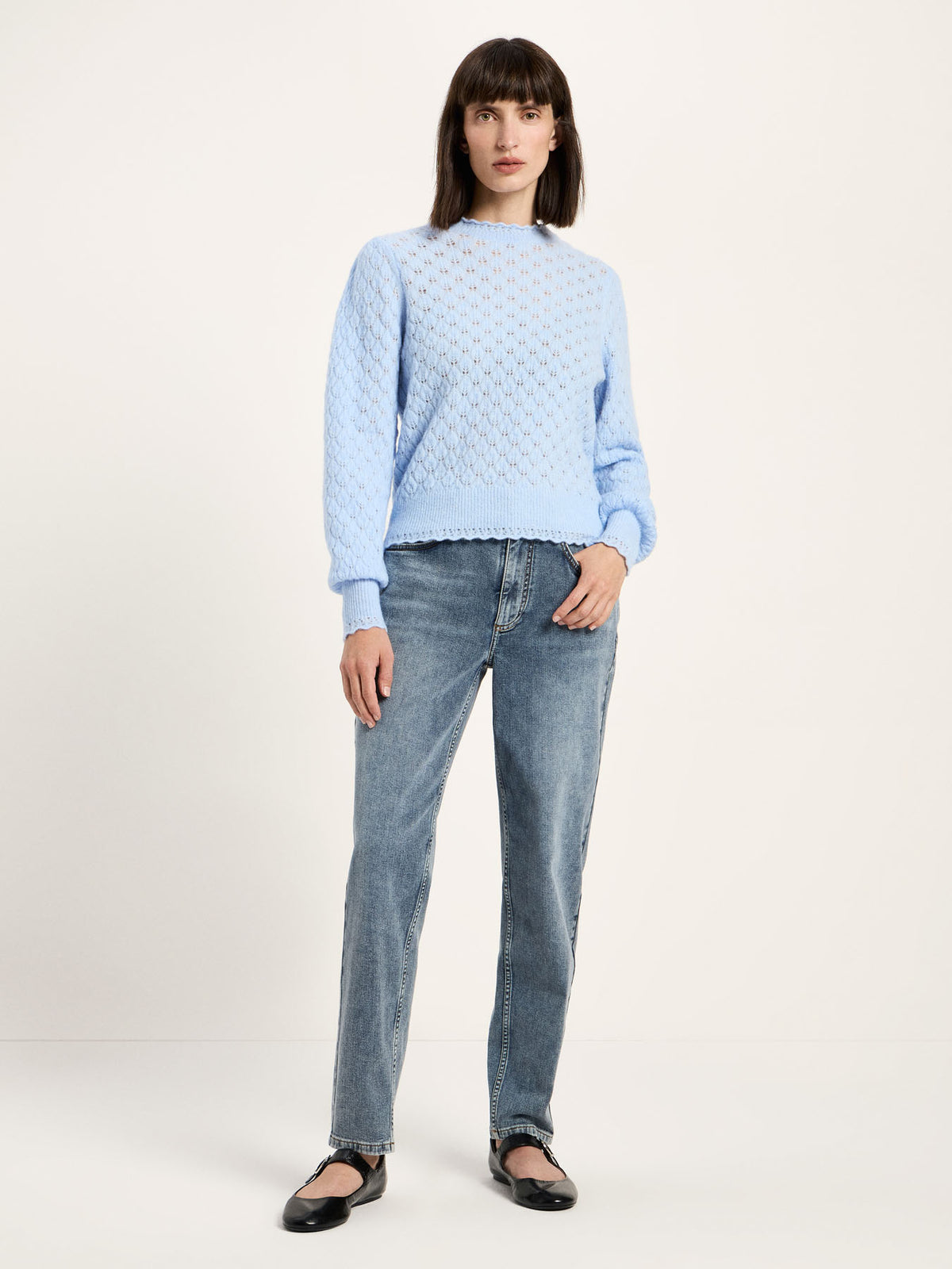 Ajour Pullover Skyway