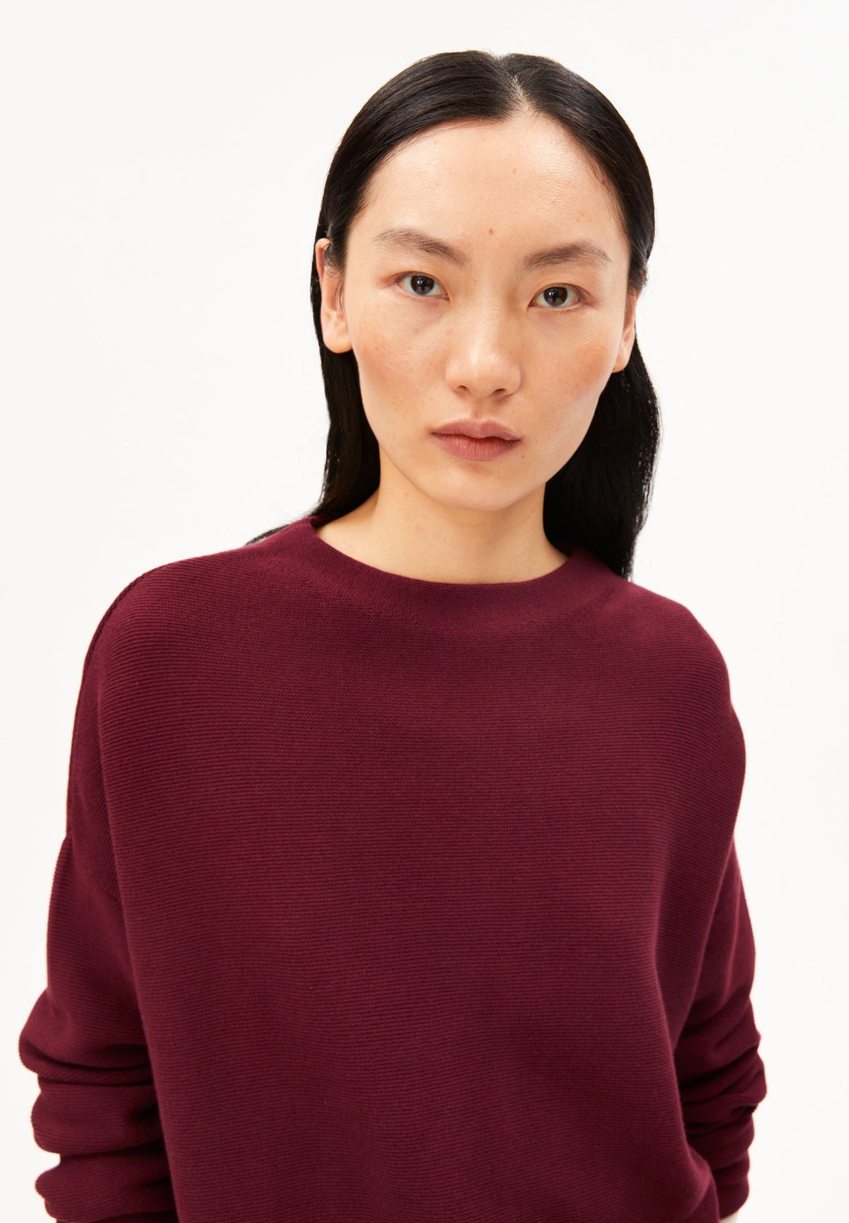 Merinaa Links Links Sweater Velvet Red