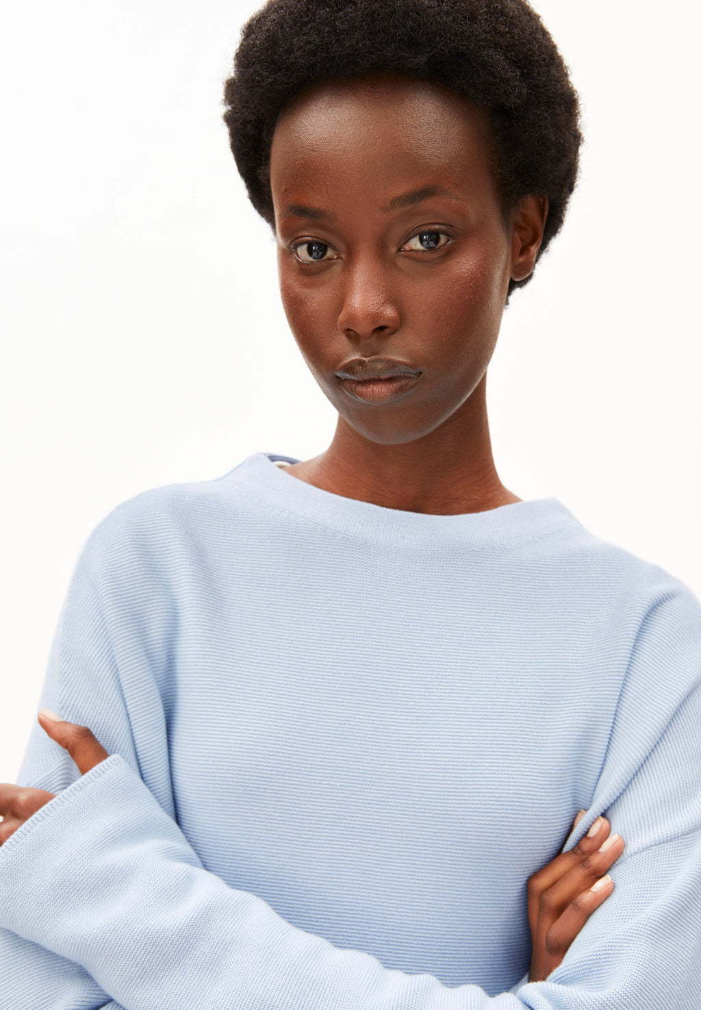 Merinaa Links Links Sweater Mistblue