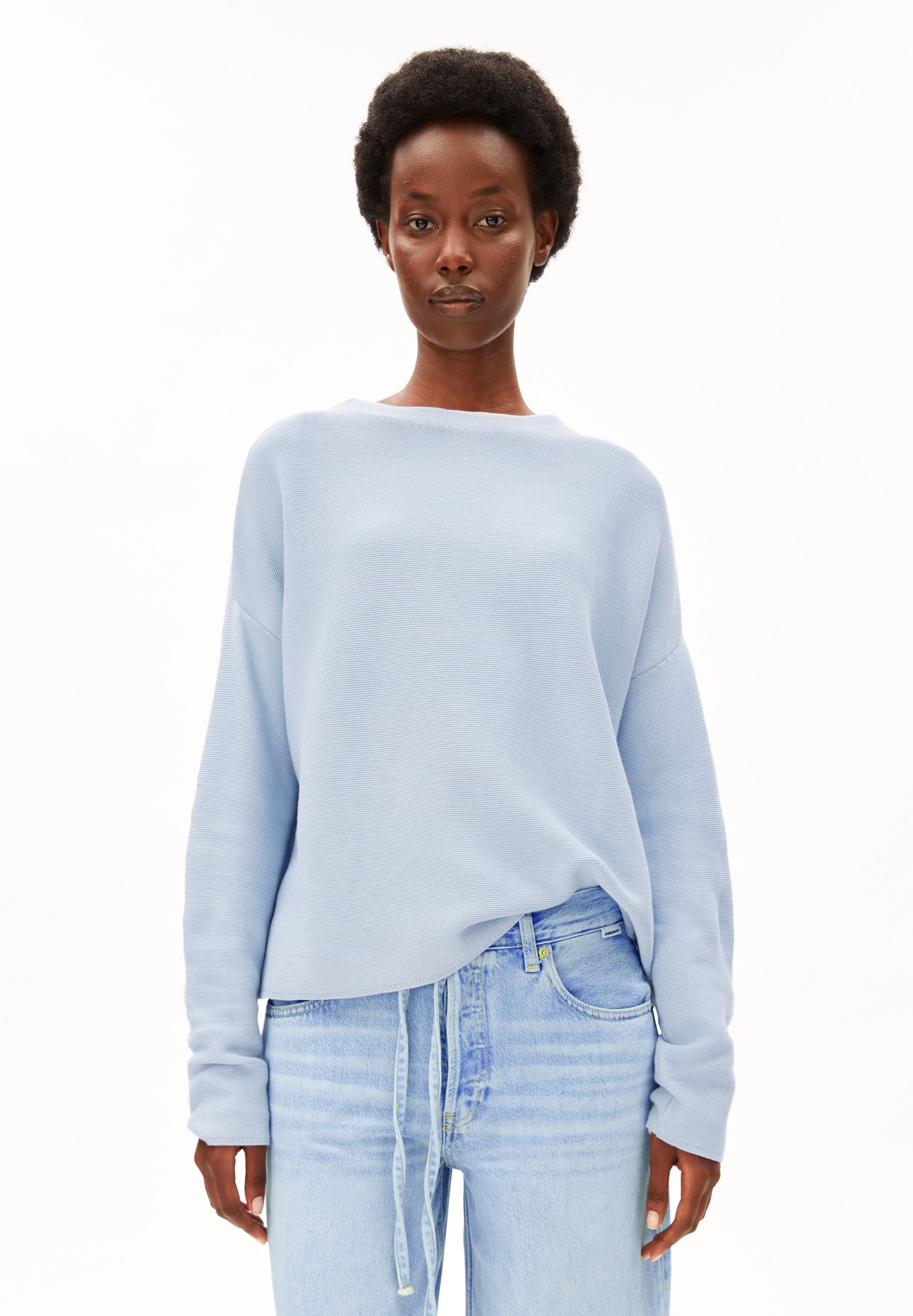 Merinaa Links Links Sweater Mistblue