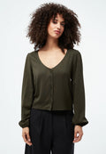 Bluse Tiara Dark Olive