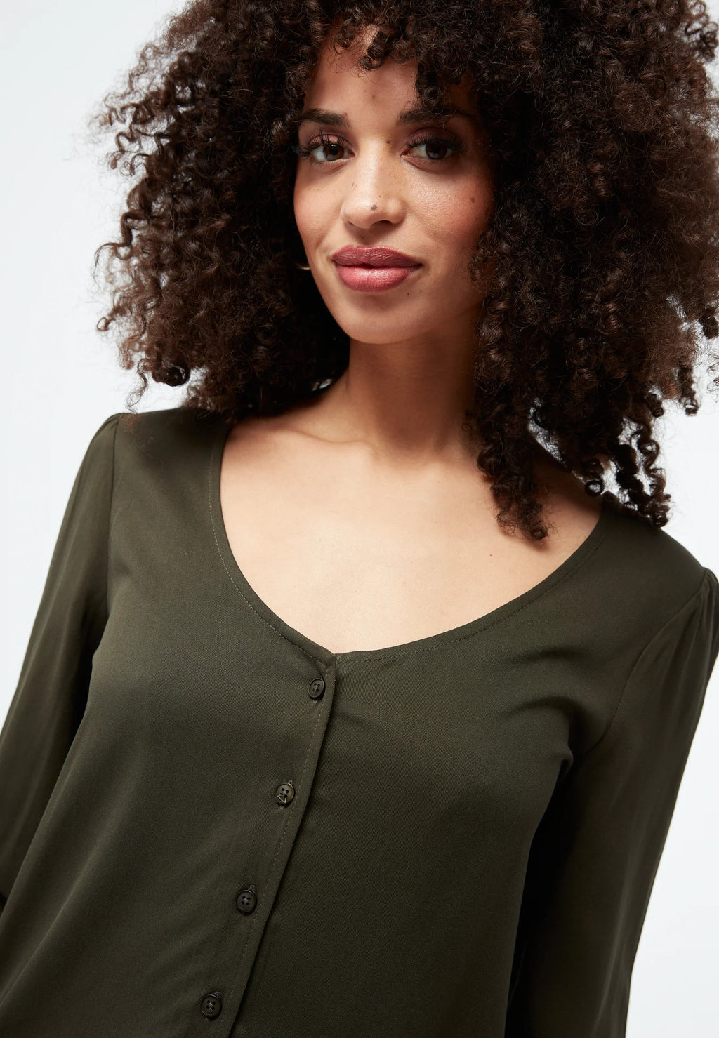 Bluse Tiara Dark Olive