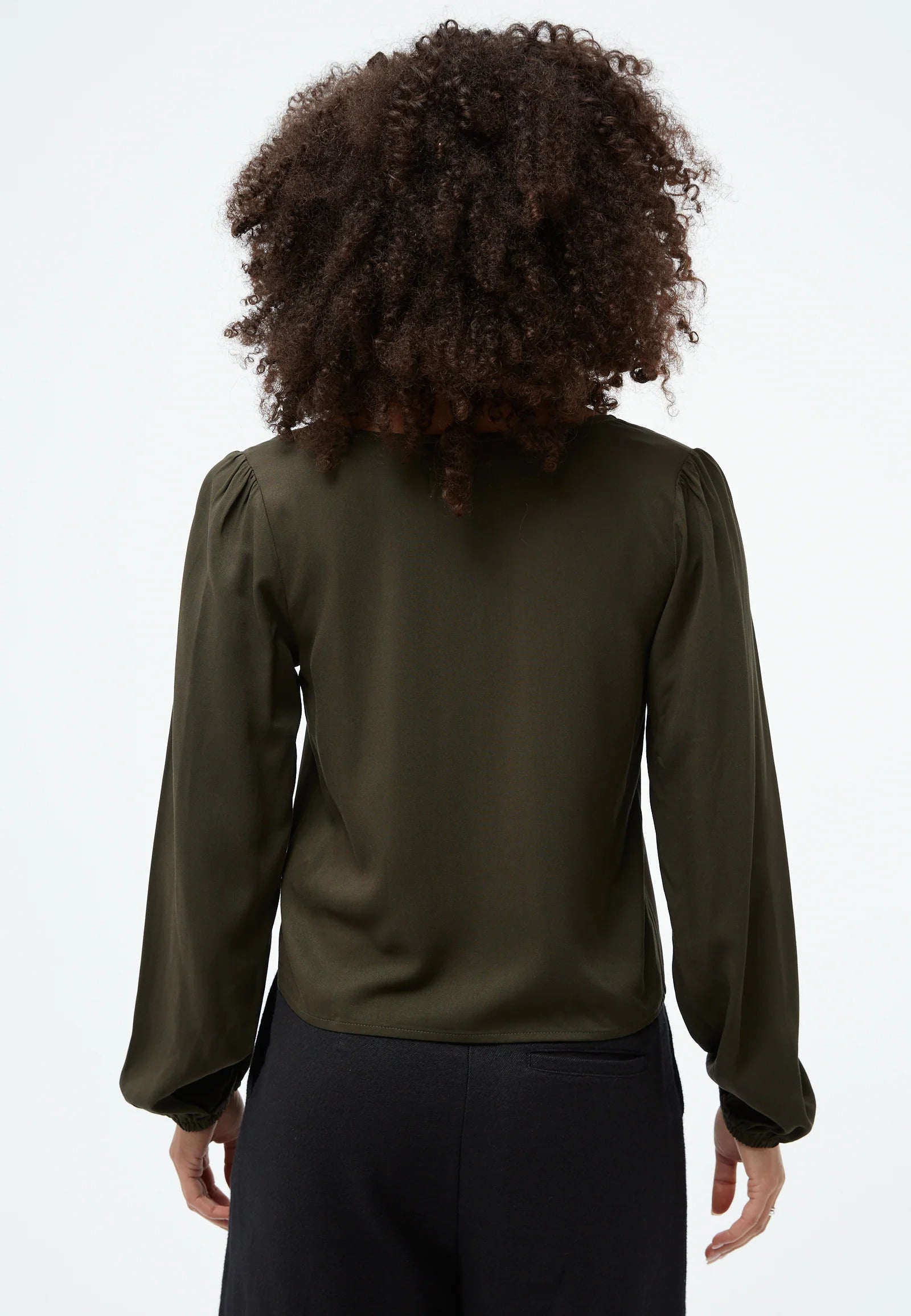 Bluse Tiara Dark Olive