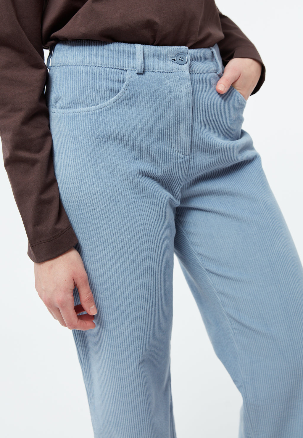 Hose GBCoralie Frosty Blue (Cord)