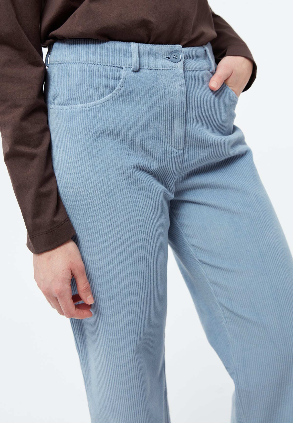Hose GBCoralie Frosty Blue (Cord)