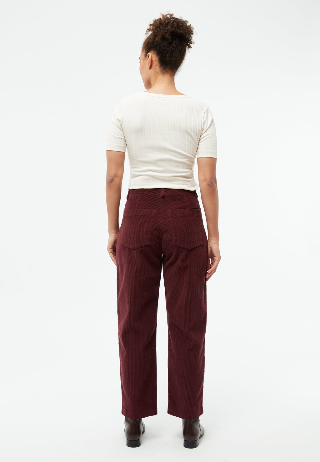 Hose GBCoralie Wine Red (Cord)