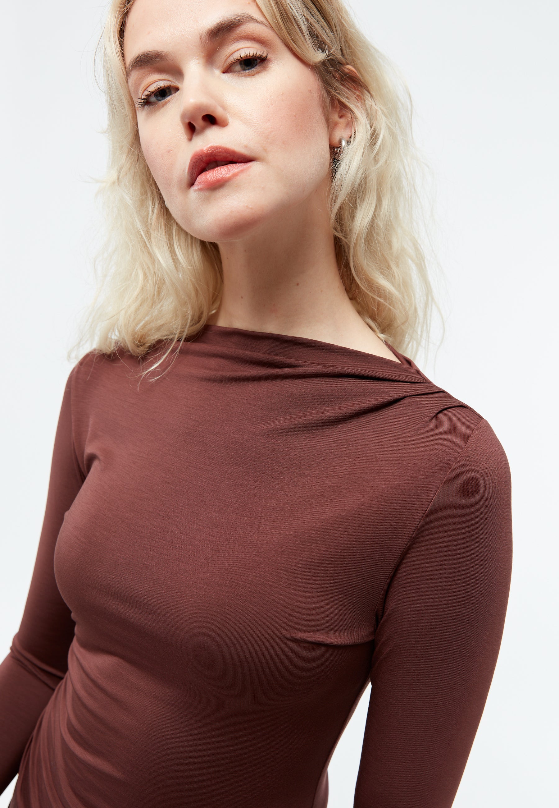 Longsleeve GBRonja Burned Brown (Tencel)