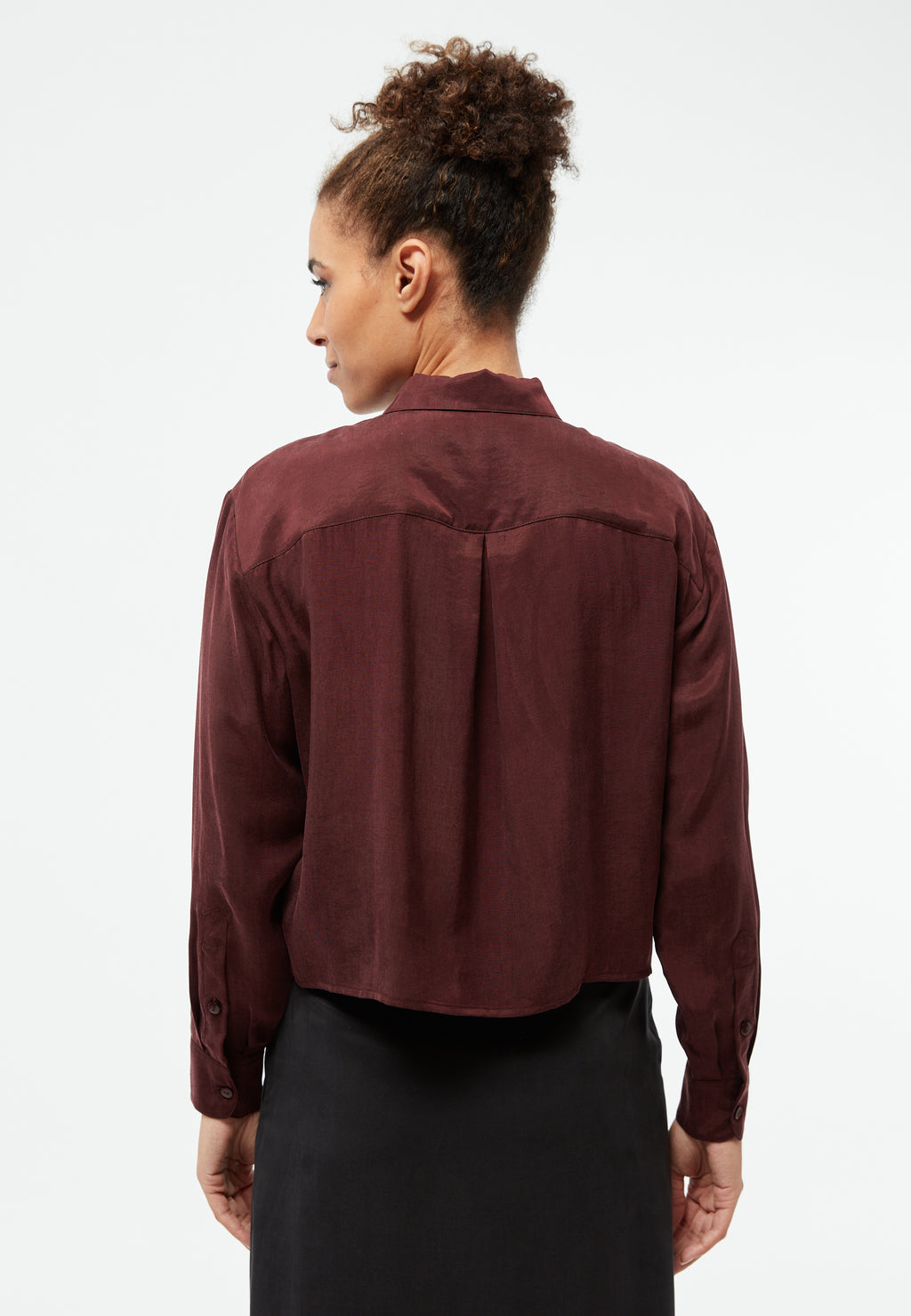 Bluse GBSavannah Wine Red (Tencel)