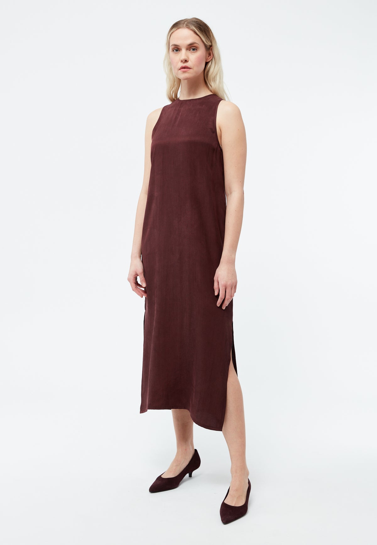 Kleid GBLouise Wine Red (Tencel)