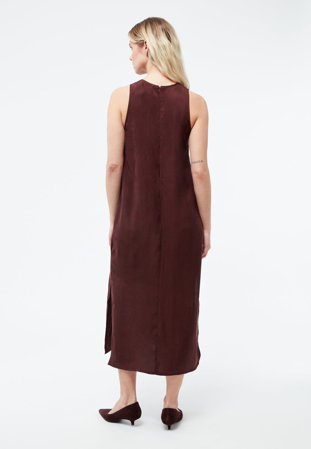 Kleid GBLouise Wine Red (Tencel)