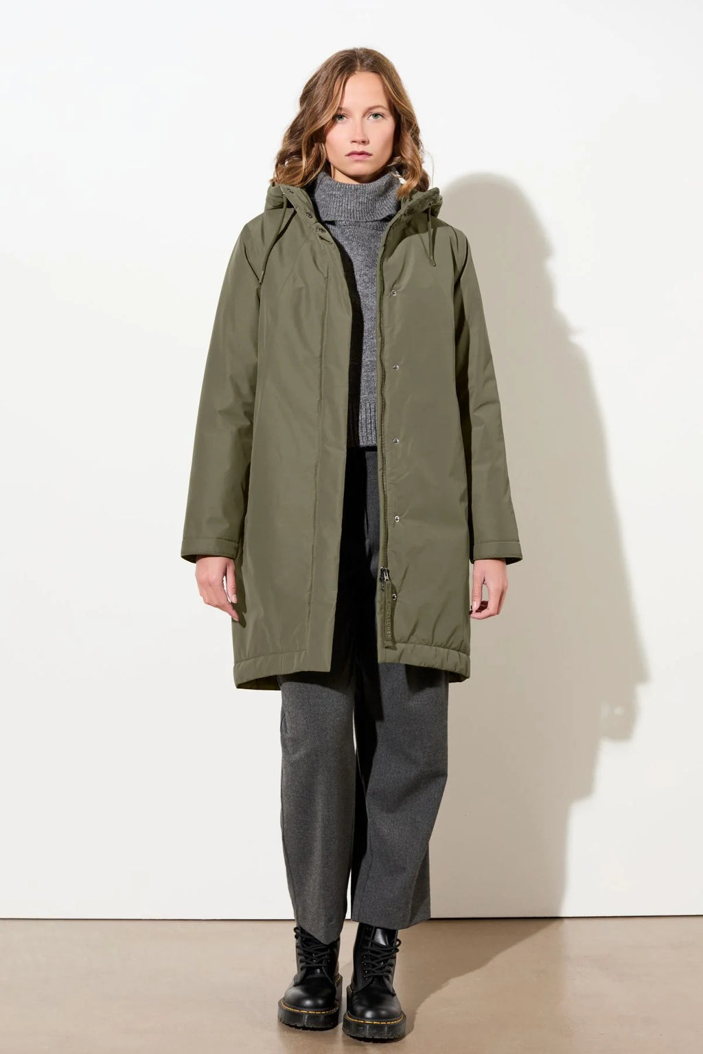 Wattierter Parka leicht tailliert Sencha