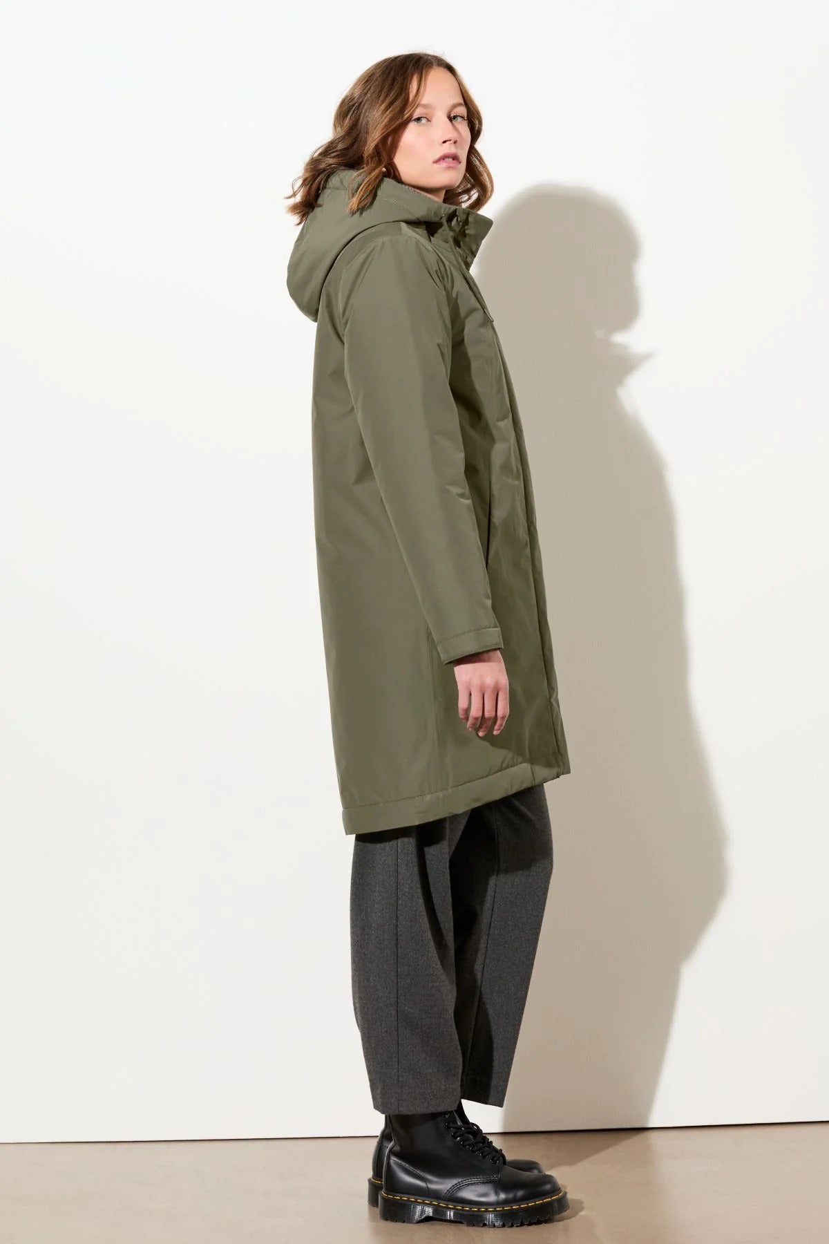 Wattierter Parka leicht tailliert Sencha