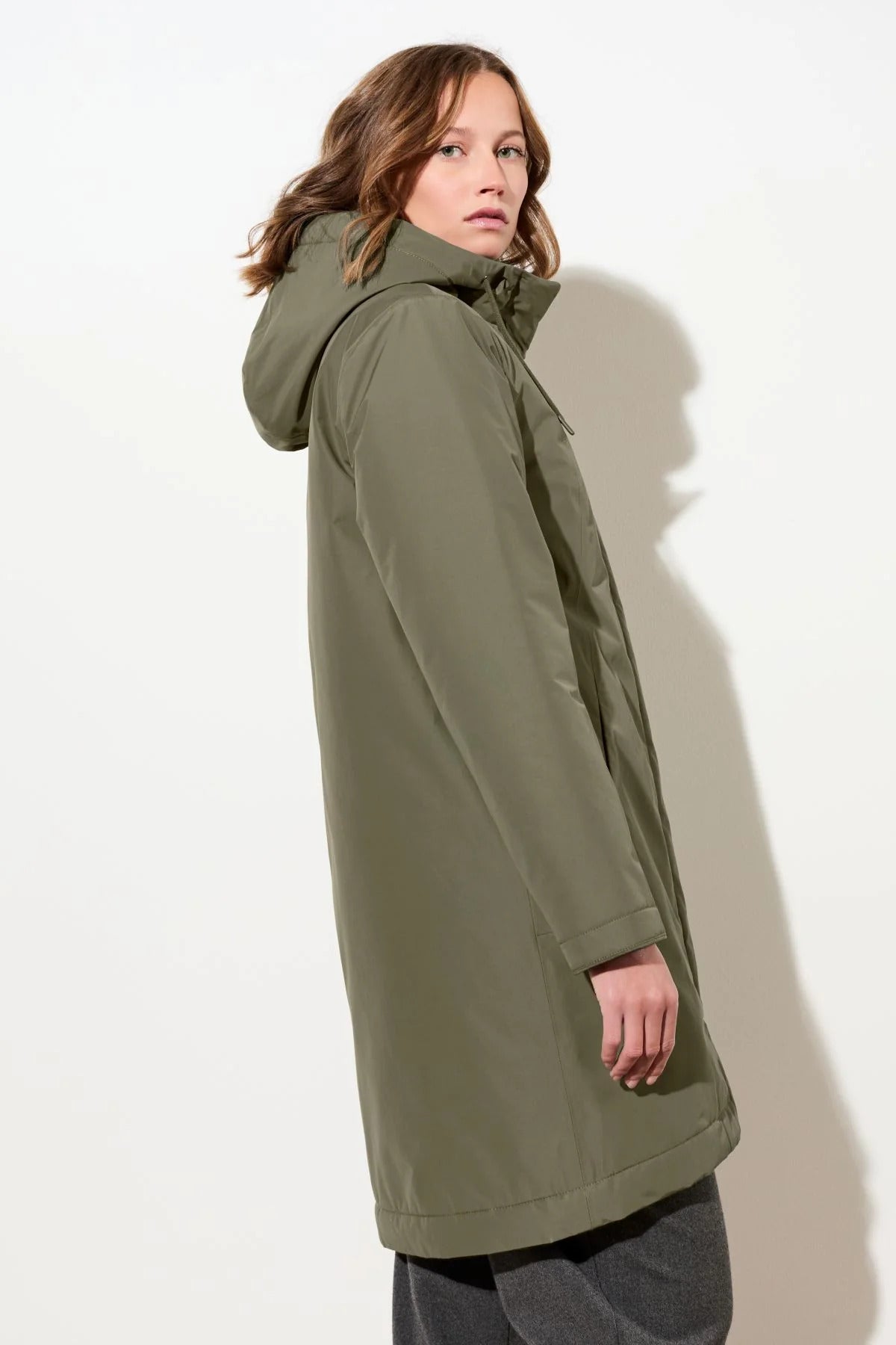Wattierter Parka leicht tailliert Sencha