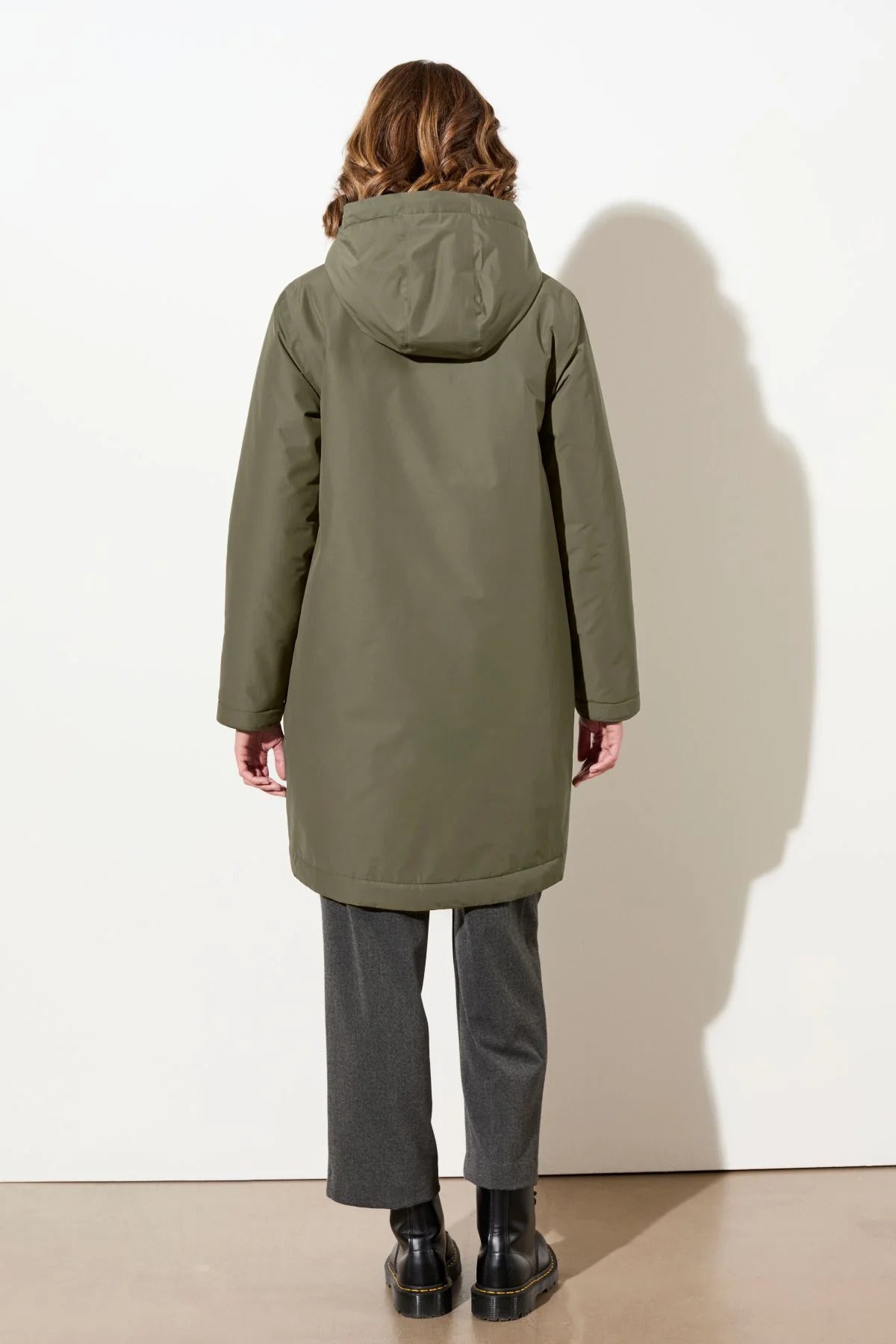 Wattierter Parka leicht tailliert Sencha